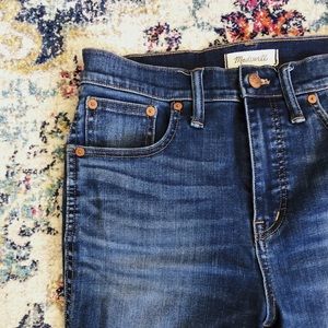 Madewell Blue Skinny Jeans